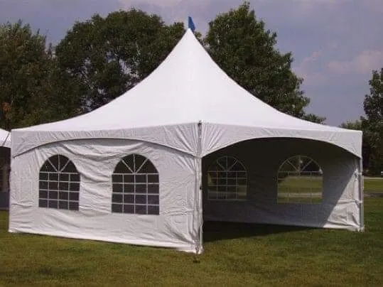 50 Sitter Tent 17x17ft - Plain